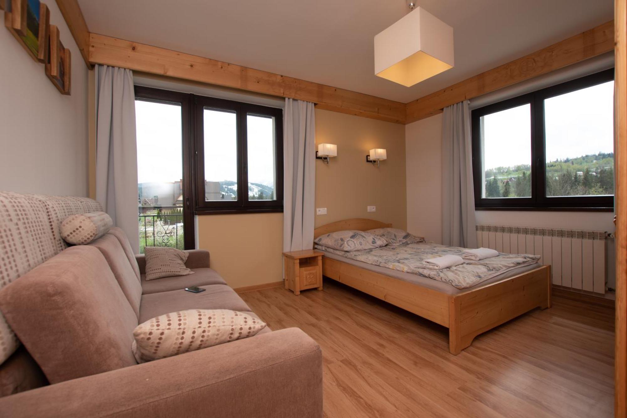 Pod Hawraniem Hotel Jurgow Bagian luar foto