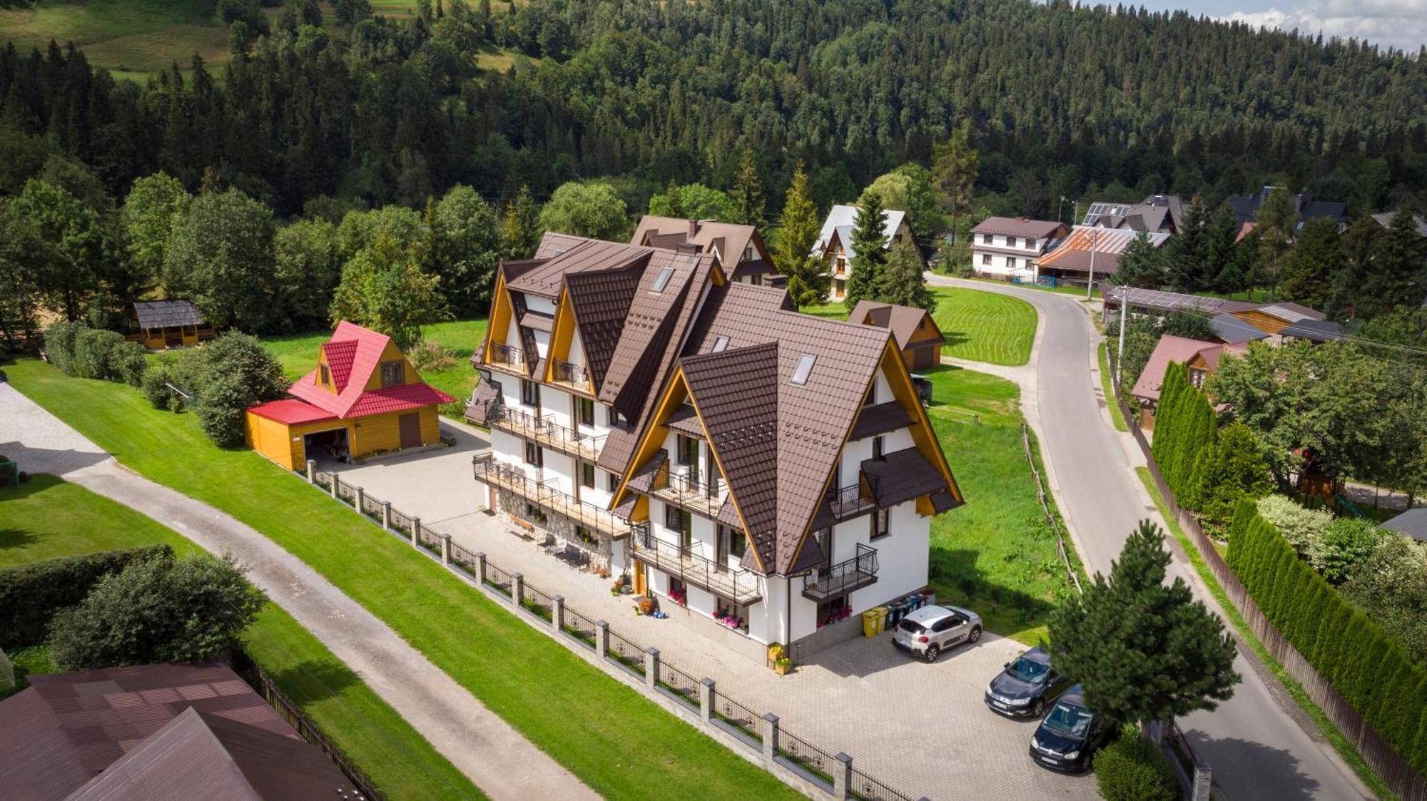 Pod Hawraniem Hotel Jurgow Bagian luar foto